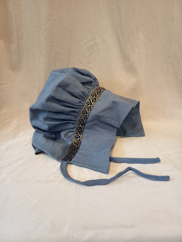 Haube blau