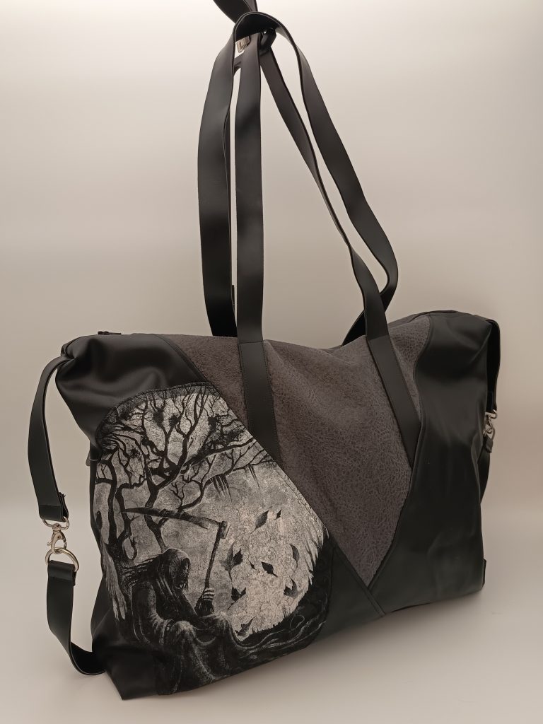 Handtasche "Death awaits"