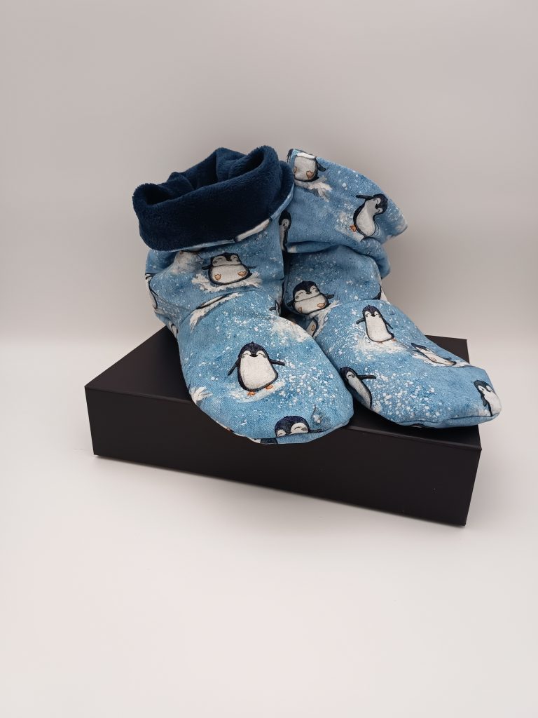 Kuschelsocken Pinguine