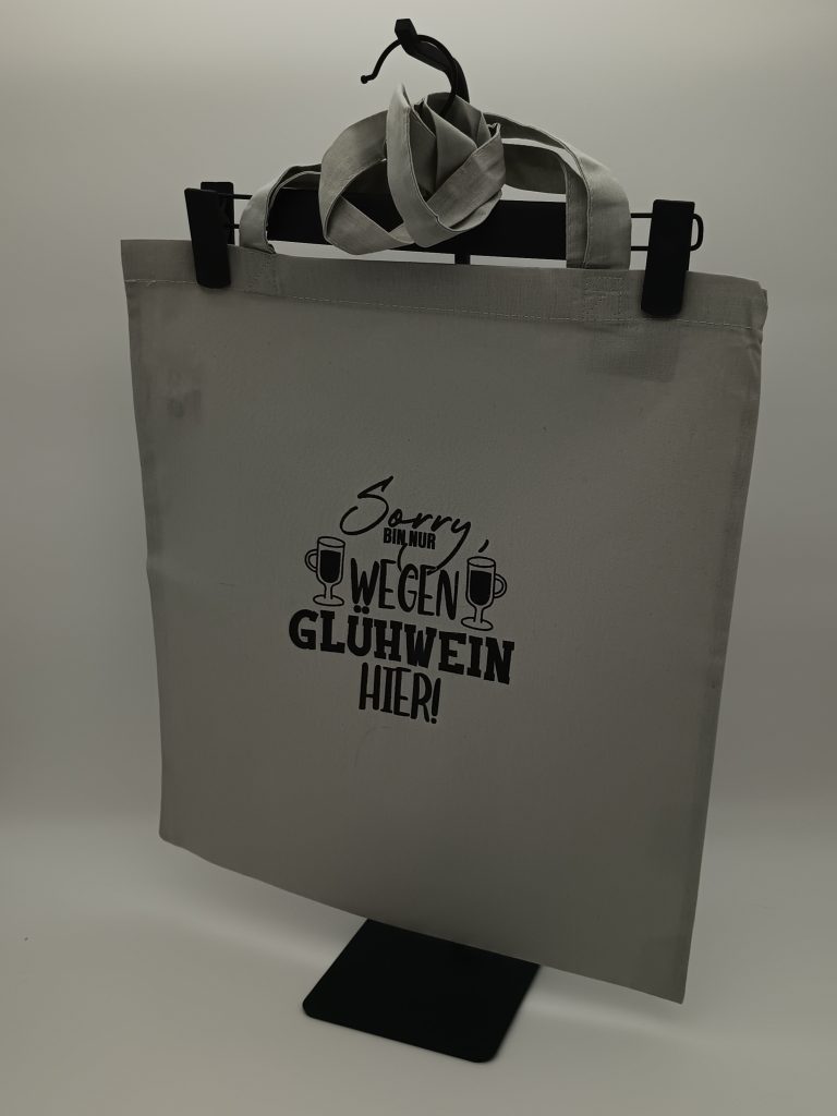 Tragebeutel Nur wegen Glühwein hier