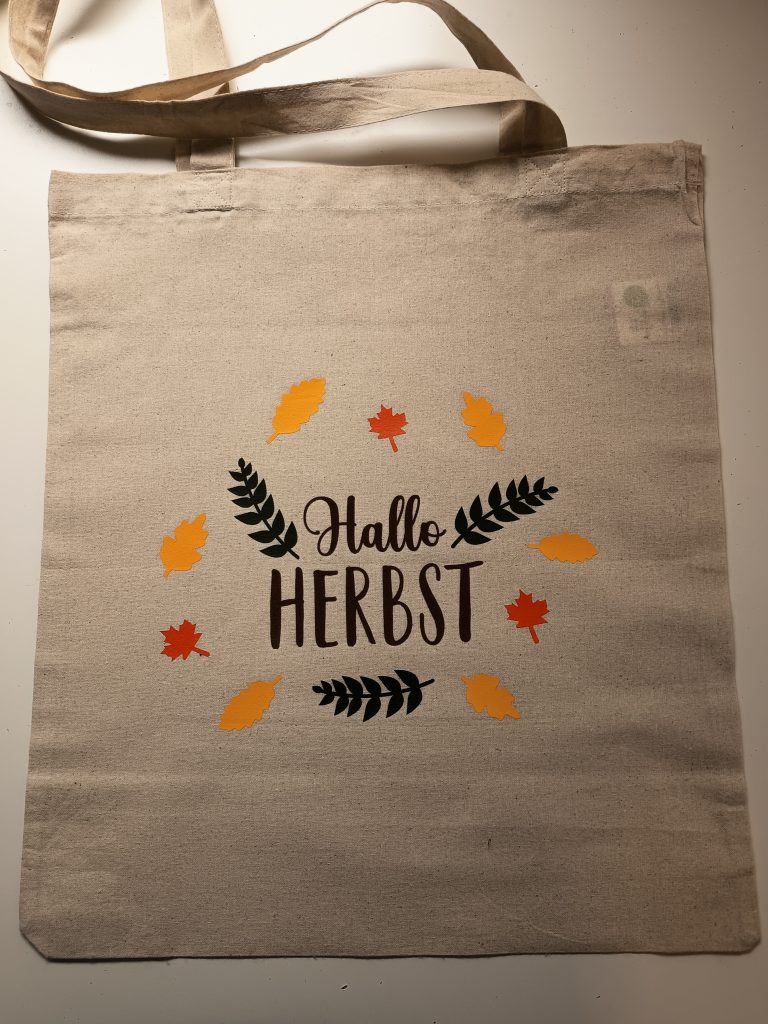 Tragebeutel Herbst natur