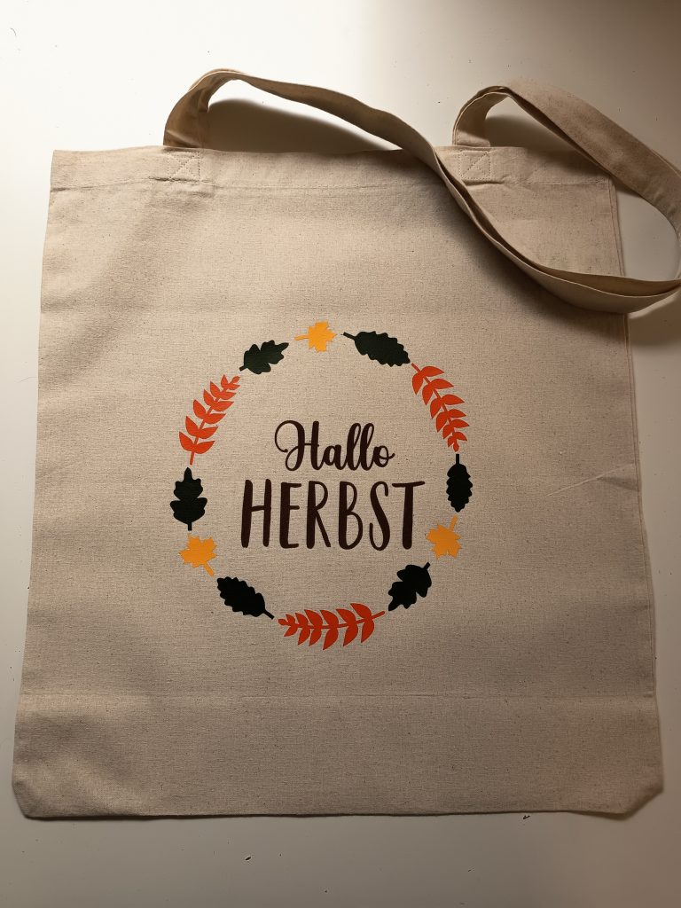 Tragebeutel Herbst natur